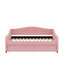 Twin Size Upholstered Daybed With Light And Trundle-1260231018