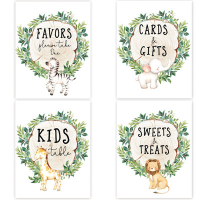 " Birthday " 4 - Pieces