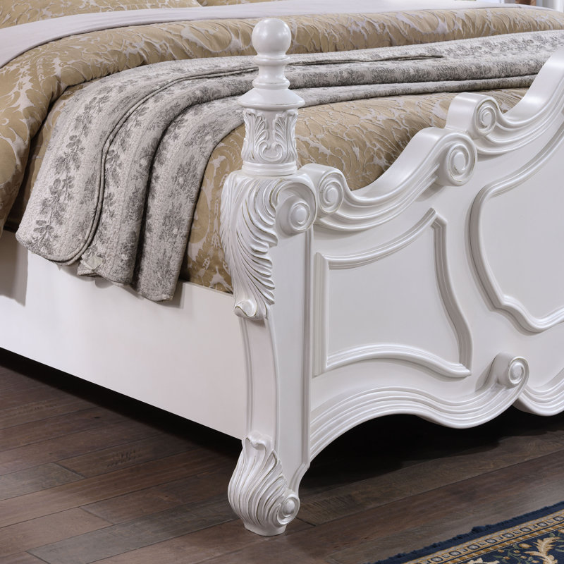 Quinnet Bed, White, King