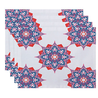 Melchior Polyester Geometric Rectangle Placemat