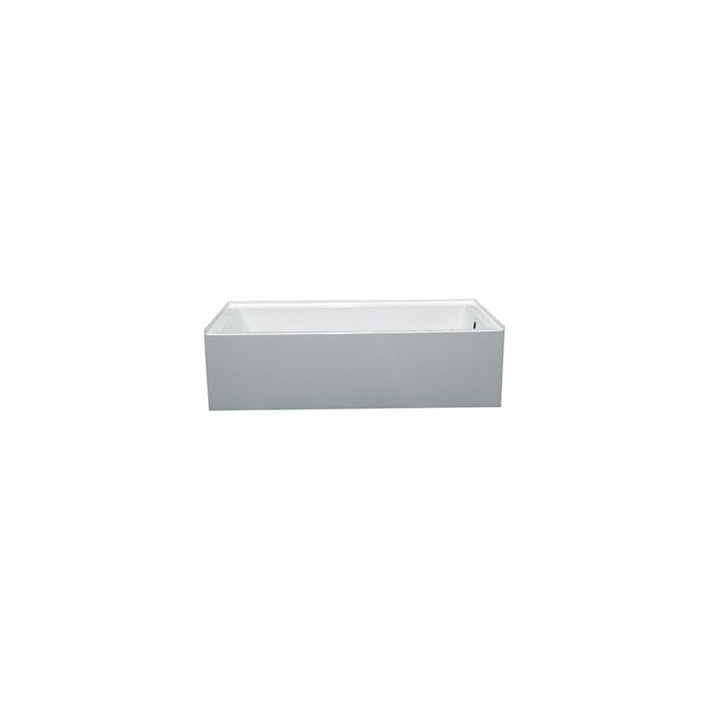 City 60'' L Alcove Soaking Bathtub
