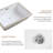 Undermount Kitchen Sink, Eridanus W Undermount Kitchen Sink White Ceramic Sink Deep Single Bowl Without Bottom Grid And Strainer Drain