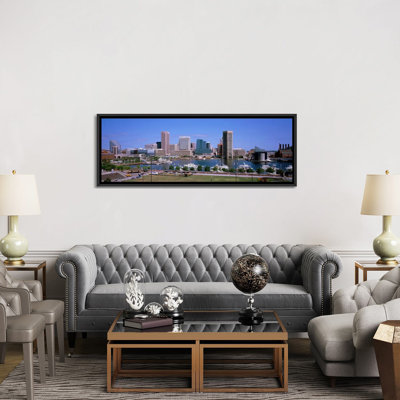 « inner harbor horizon baltimore, maryland », reproduction de photo sur toile