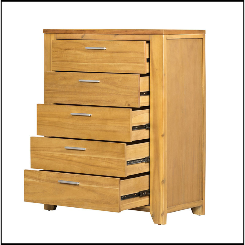 Commode 5 tiroirs 35,4 x 17,3 x 44 po