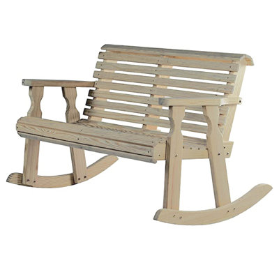 Heavy Duty 800 Lb Mission Treated Double Rocker Bench