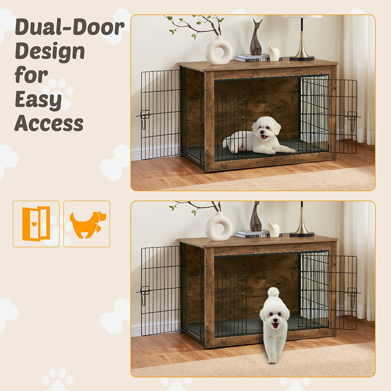 Caisse pour chien Furniture Style, Petit (H 23,4 po x l 20 po x P 27 po)