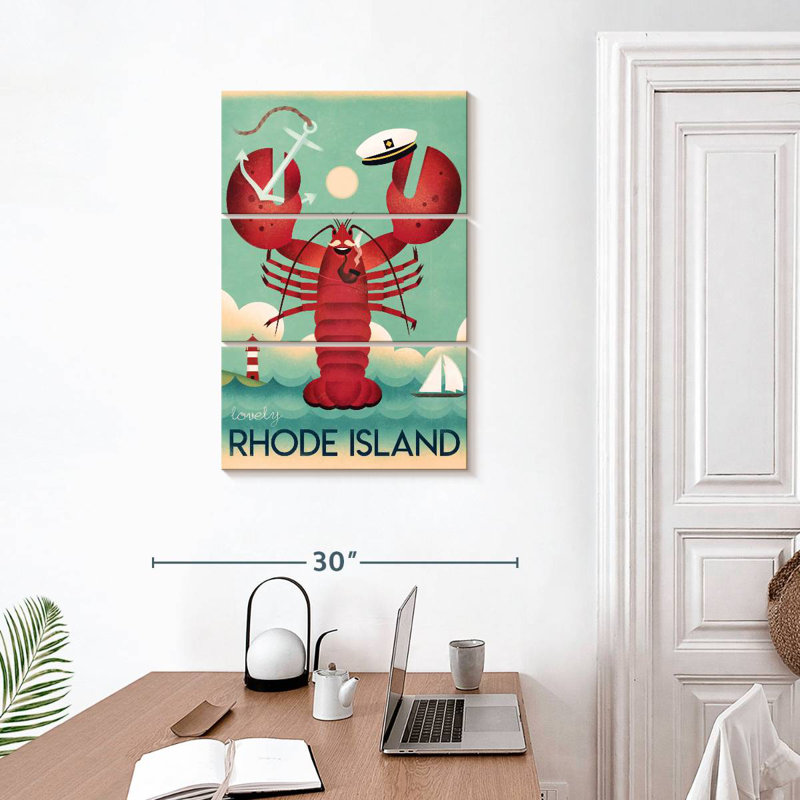 Rhode Island rétro, H 32 po x l 20 po