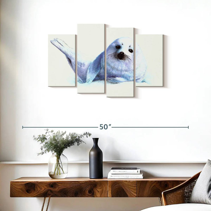 Brampt Seal, 22" H x 36" W