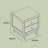 Santorini 2 Drawer Nightstand-112681988