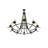 Merrell 10 - Light Dimmable Empire Chandelier