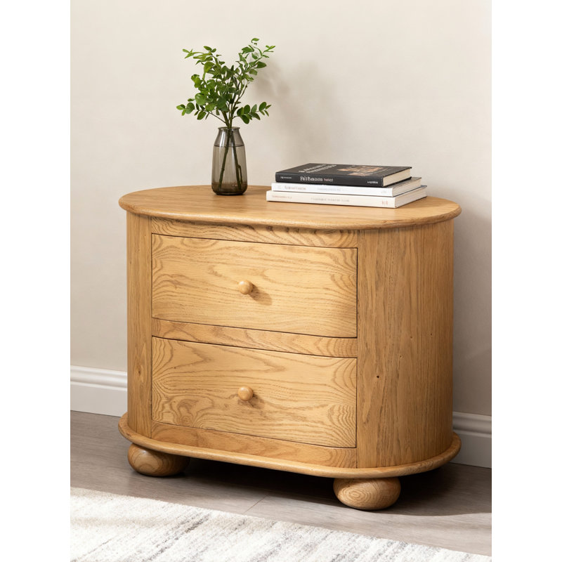 Table de chevet 2 tiroirs Kylie