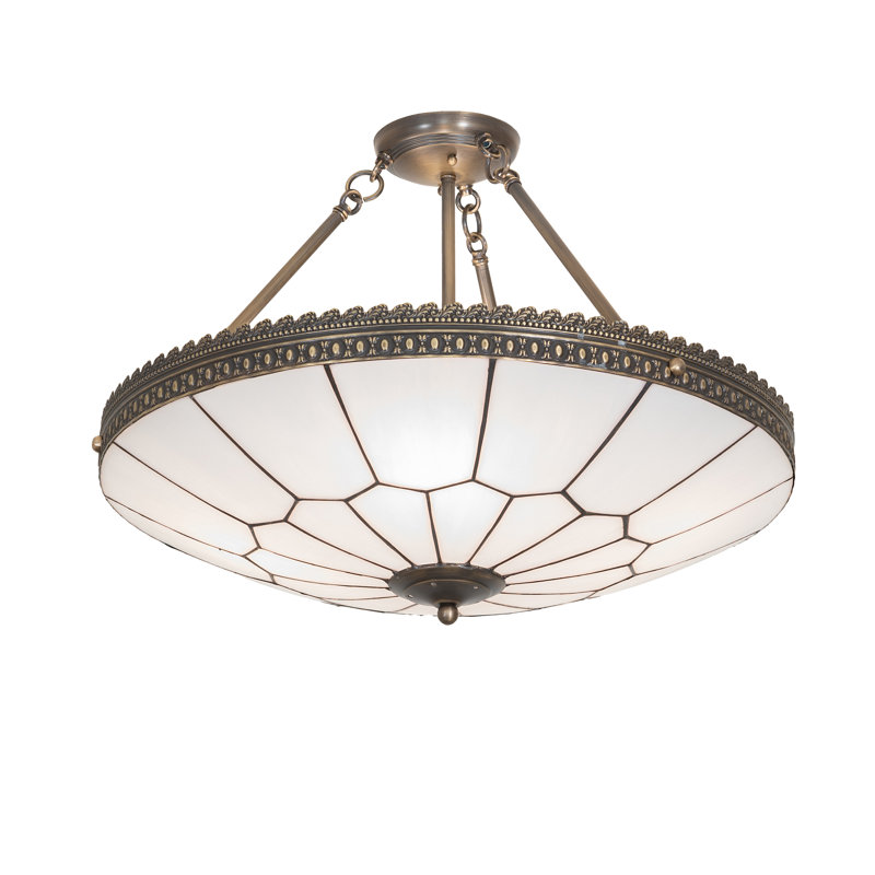 4 - Light Semi Flush Mount