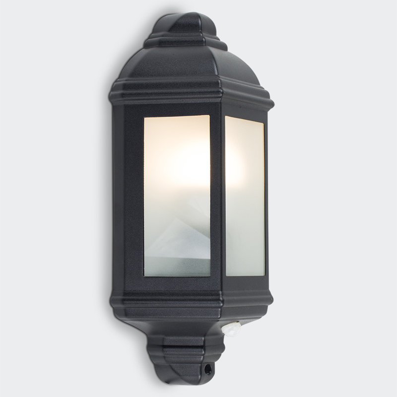 Mattie Outdoor Flush Mount, Black, 6500K, Yes