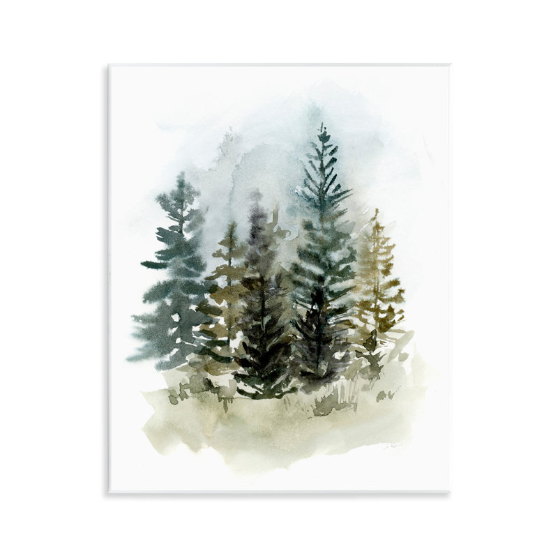 «Layered Woodland Trees» par Victoria Barnes