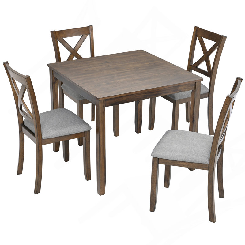 Ensemble de table de salle à manger 5 pièces Elegant Elegant