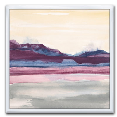 " Purple Rock Landscape "