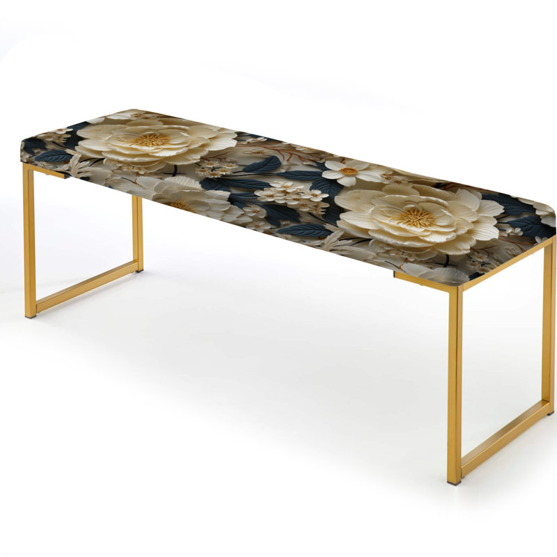 Banc rembourré or, Pascoe