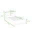 Wood Platform Bed with Headboard-1898752434