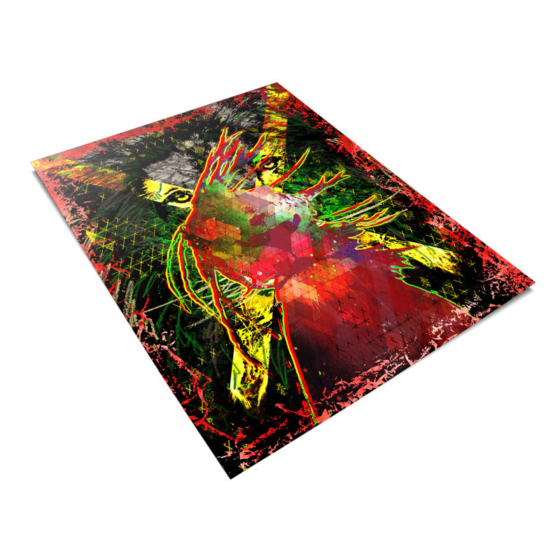 Reggae Jamaican Photo Quality, impression d'art mural, H 36 po x l 24 po x P 0,1 po