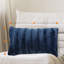 Housse et coussin rectangulaire imitation fourrure Swampscott-1780218704