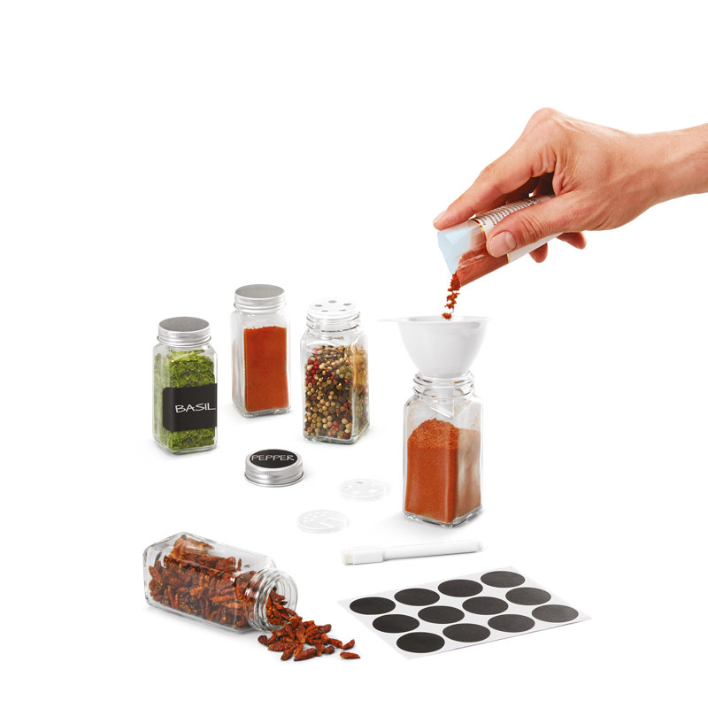 Spice Jar & Rack Set