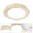 Round Ceiling Light, Modern Flush Mount Ceiling Light