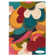 Field of Dreams Abstract Hand Tufted Wool Area Rug in Yellow/Red/Blue