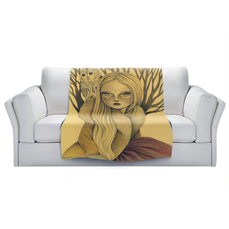 Hand Woven Throw Blanket, 68" x 80"