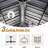 10' X 14' Hardtop Gazebo, Aluminum Metal Gazebo With Galvanized Steel Double Roof Canopy, Curtain And Netting, Permanent Gazebo Pavilion For Patio, Backyard, Deck, Lawn-110874466-110874469
