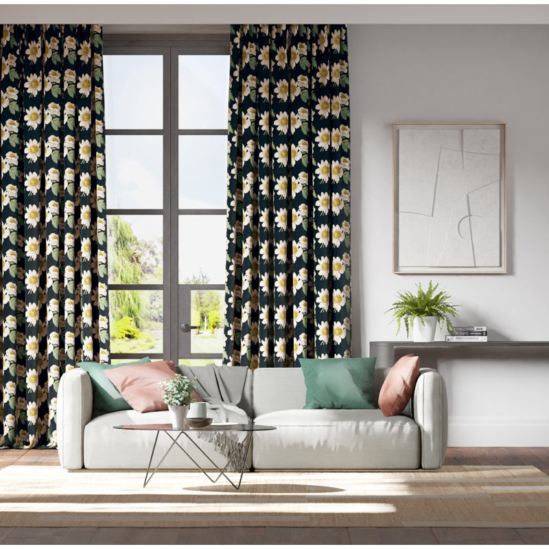 Paeonia Fabric, Black Earth/Fig Leaf/Nectar