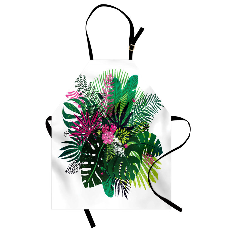 Multicolore Bungalow Bungalow tablier rose Philodendron