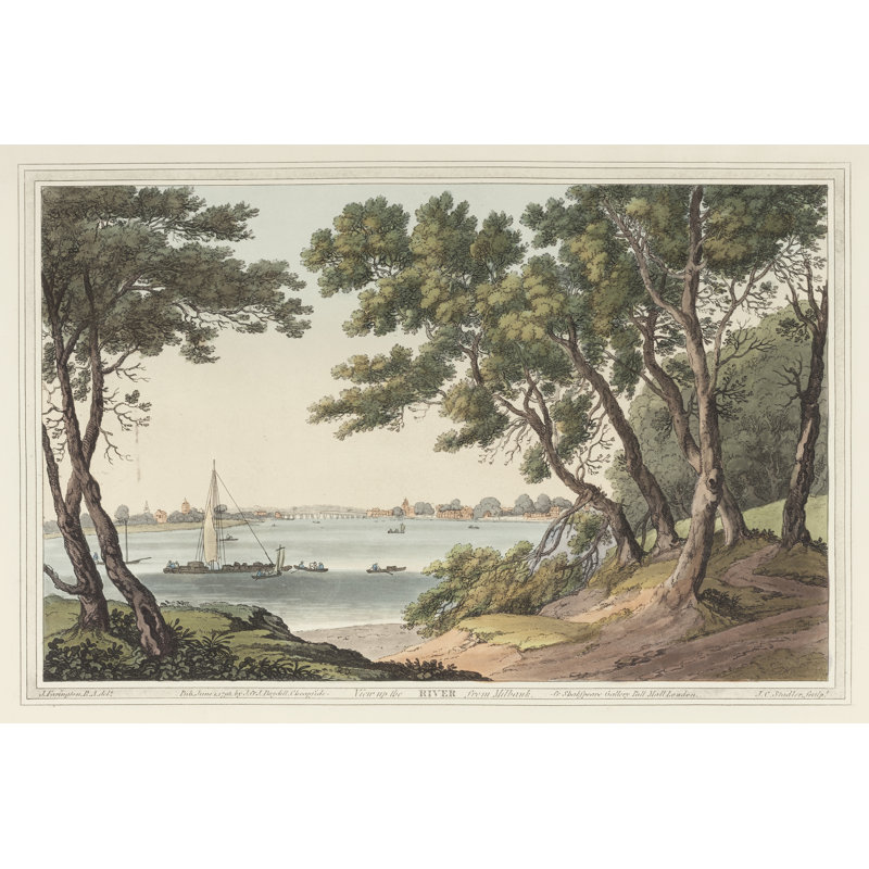 View of the River by Joseph Stadler - Photograph, 81 cm H x 122 cm W, Wrapped Canvas