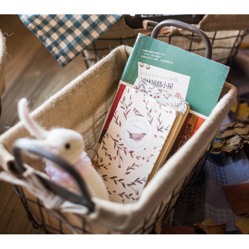 Gracie Oaks Liner Basket, 13" H x 17" W x 10" D