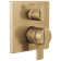 Angular Modern Monitor 17 Series Valve Trim with 6-Setting Integrated Diverter