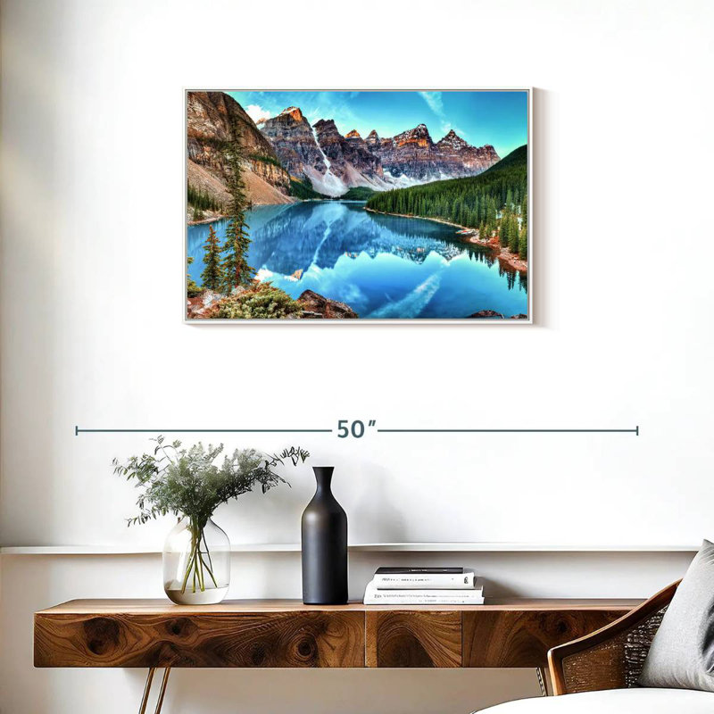 Parc national, Cadre flottant blanc, 31 po x 21 po