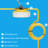 50FT Yellow LED Construction String Lights, Super Bright 5000K Work Lights, Linkable, Durable & Portable-118317555