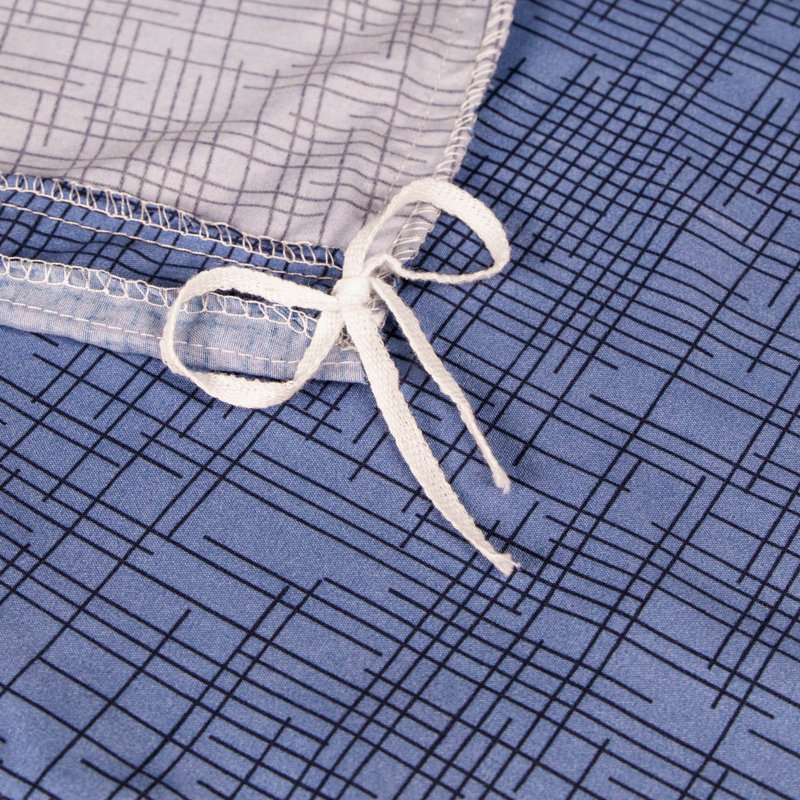 Harmony Blue Floral Microfiber Twin/Twin XL Duvet Cover Set