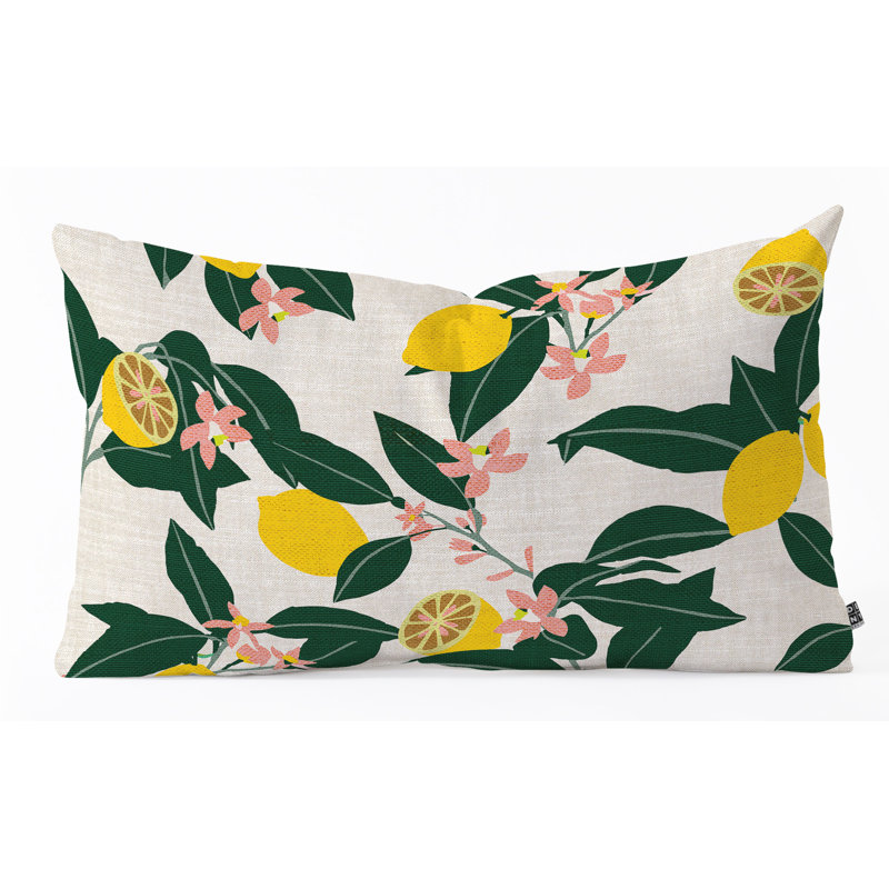 Floral Lumbar Pillow