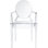Casper Dining Armchair in Clear