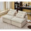 Accoudoir - Modulaire 2, beige, revêtement en velours côtelé, options d'assemblage, avec coussin lombaire et cou pour plus de confort, 2 sièges, velours côtelé doux,-1490166719
