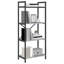 133.5cm H x 56cm W Steel Etagere Bookcase-1196406899