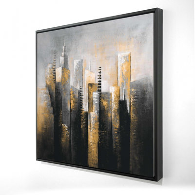 " Abstract Gold Skyscraper "