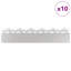 22cm H x 103cm W Stainless Steel Hardware