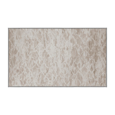 Tapis gris lavable à la machine