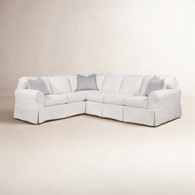 Bedford 2 - Piece Slipcovered Sectional