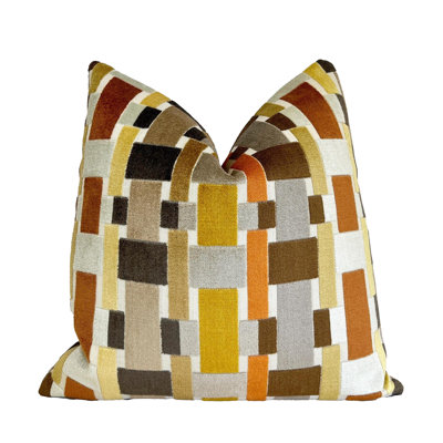 Housse de coussin en velours Ava
