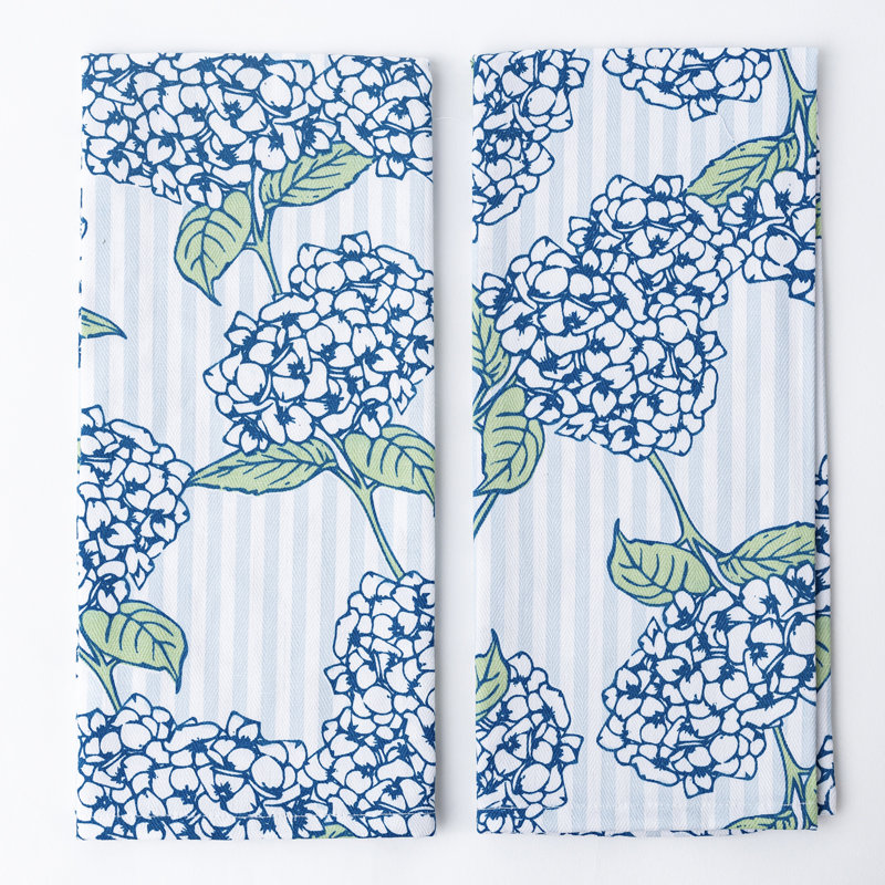 Ensemble de serviettes de cuisine Hydrangea