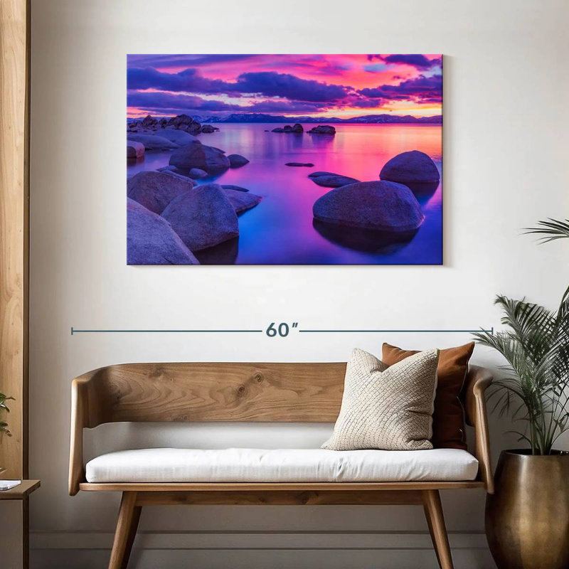 Alvord Lake Tahoe Glow, H 30 po x l 45 po