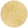 Delcine Bohemian Textured Weave Floral Yellow/Cream Indoor/Outdoor Rug