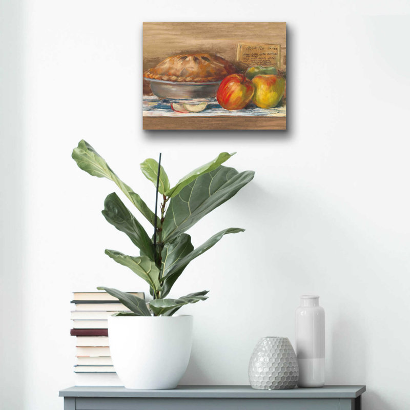 «Apple Pie» par Carol Rowan, H 12 po x l 16 po x P 0,13 po
